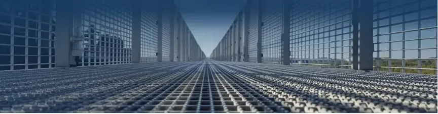 Zhongtai Steel Grating Stairs China Suppliers Galvanised Galvanized (HDG) Steel Grating