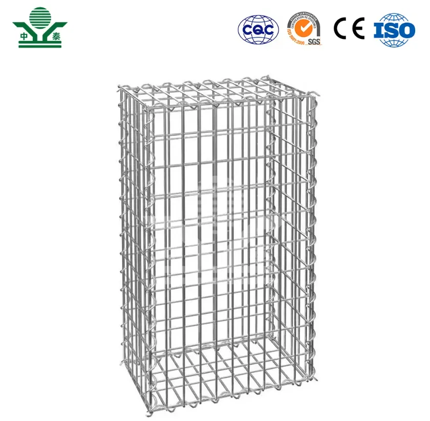Zhongtai  PVC Coated Gabion Mesh Basket