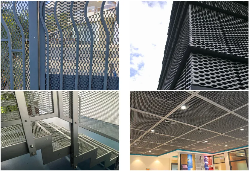 Zhongtai Stainless Steel Plate Medium Thickness Plate Material Expanded Metal Square Mesh China Suppliers 0.5mm 0.6mm 0.8mm Thickness Corten Expanded Metal