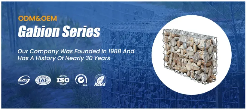 Zhongtai  PVC Coated Gabion Mesh Basket