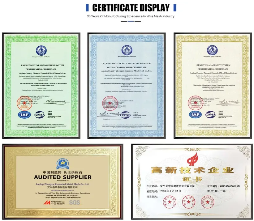 Zhongtai Anti-Climb Fence  China Manufacturing 5.5mm 6.0mm Wire Diameter 358 Prison Mesh Fencing