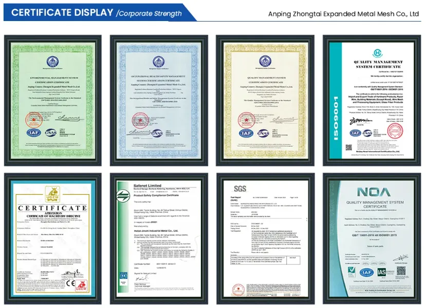 Zhongtai  PVC Coated Gabion Mesh Basket