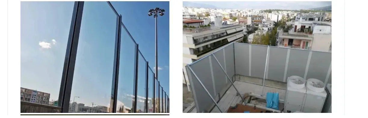 Sound Fenc Barrier China Wholesalers Noise Proof Fencing 2000*5000*70 Bridge Sound Barrier