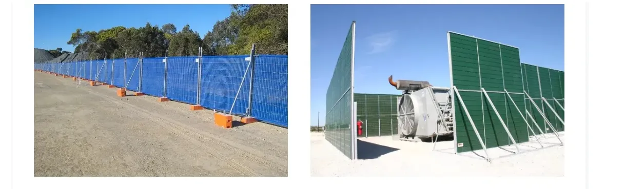 Sound Fenc Barrier China Wholesalers Noise Proof Fencing 2000*5000*70 Bridge Sound Barrier