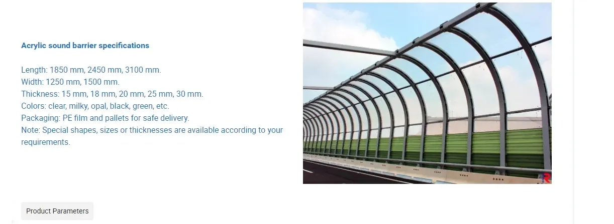 Sound Fenc Barrier China Wholesalers Noise Proof Fencing 2000*5000*70 Bridge Sound Barrier