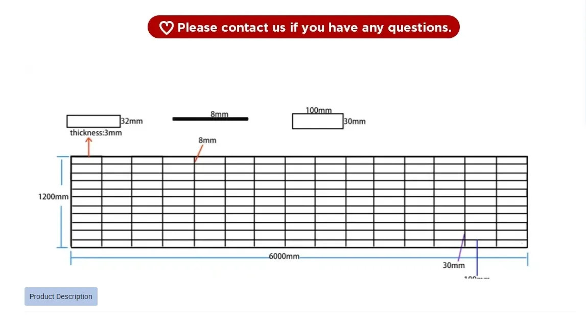 Heavy Duty Stainless Steel Grating for Sturdy Inspection Stairs