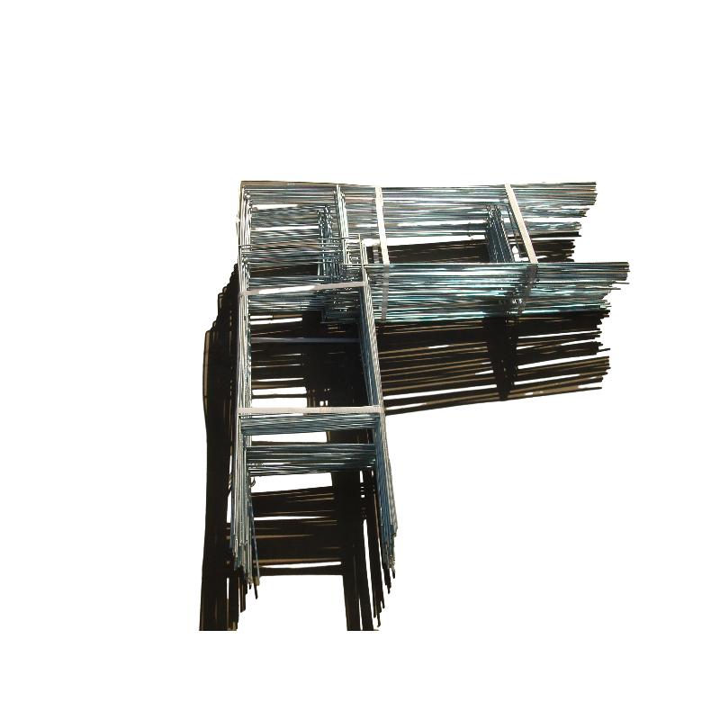 Masonry joint reinforcement ladder type wire mesh