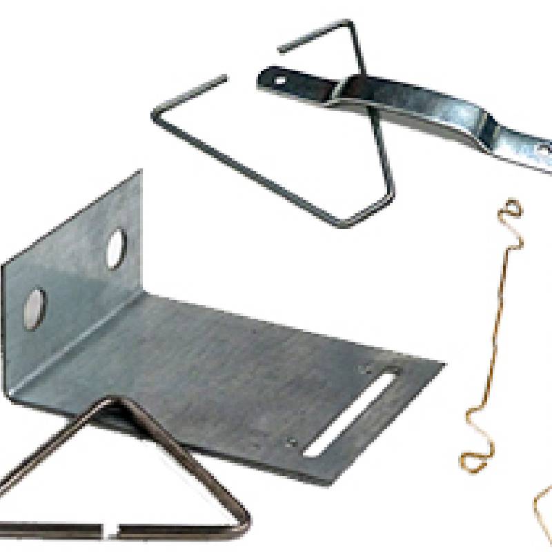 Double triangle brick wall ties