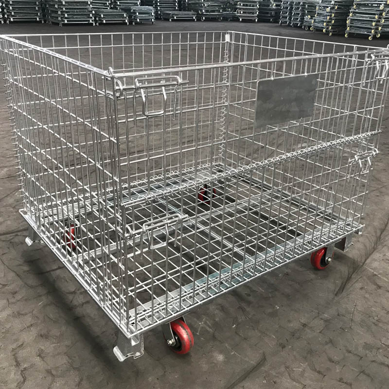 Foldable Wire Mesh Container Box: Save Space & Cut Costs?