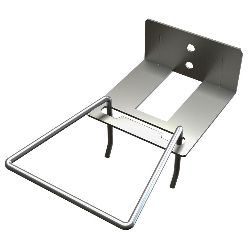 Metal grid wall panel for organization and display in home or office spaces Metal grid wall panel for organization and display in home or office spaces