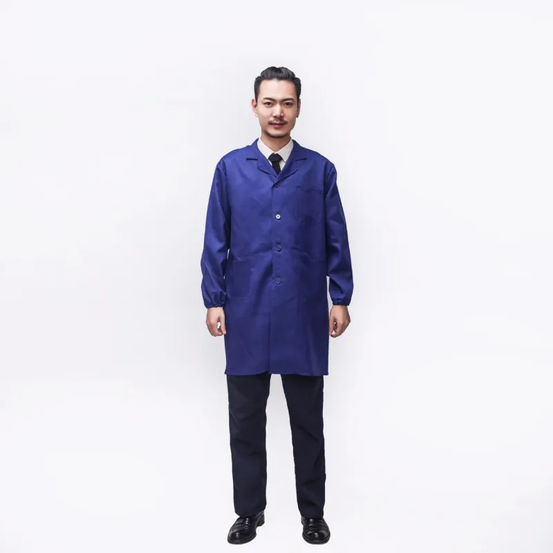 Royal Blue Dust Coat in Any Industry