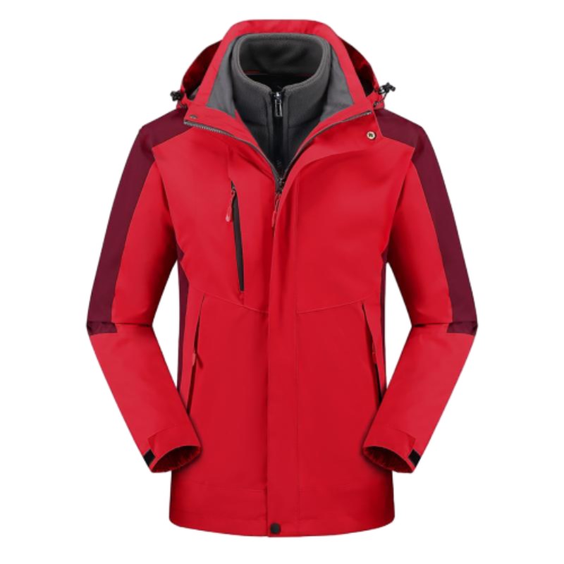 High-performance coat designed for optimal water resistance and wind protection during outdoor adventures