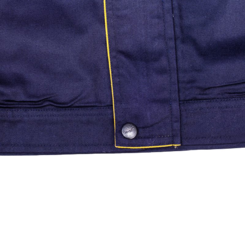 Safety vest with reflective stripes for enhanced visibility during outdoor activities