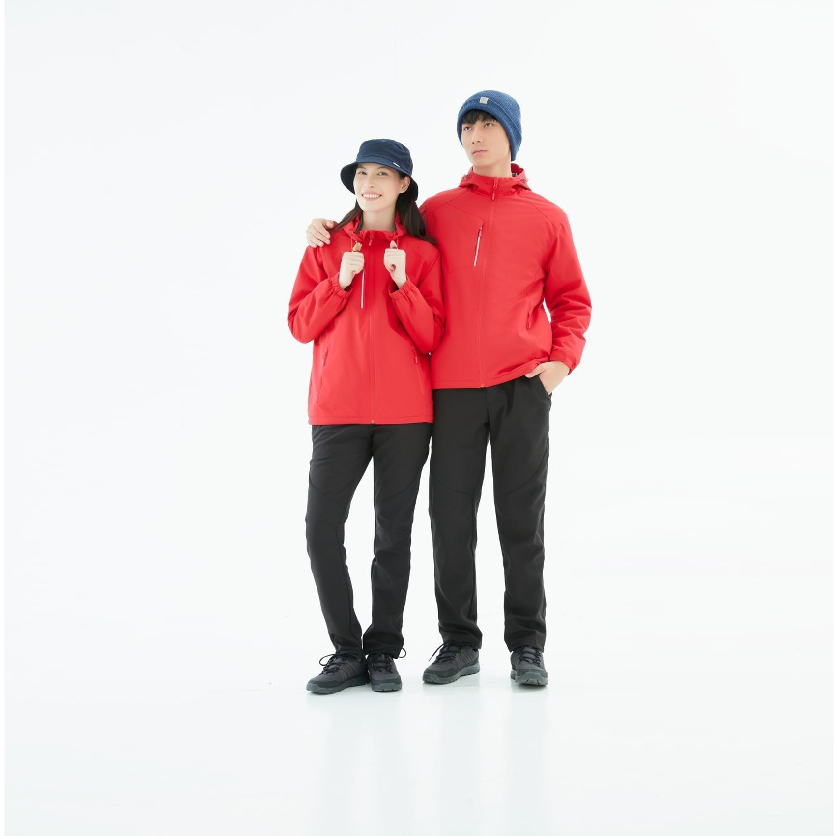 Vibrant Black and Orange Workwear for a Bold Fashion Statement