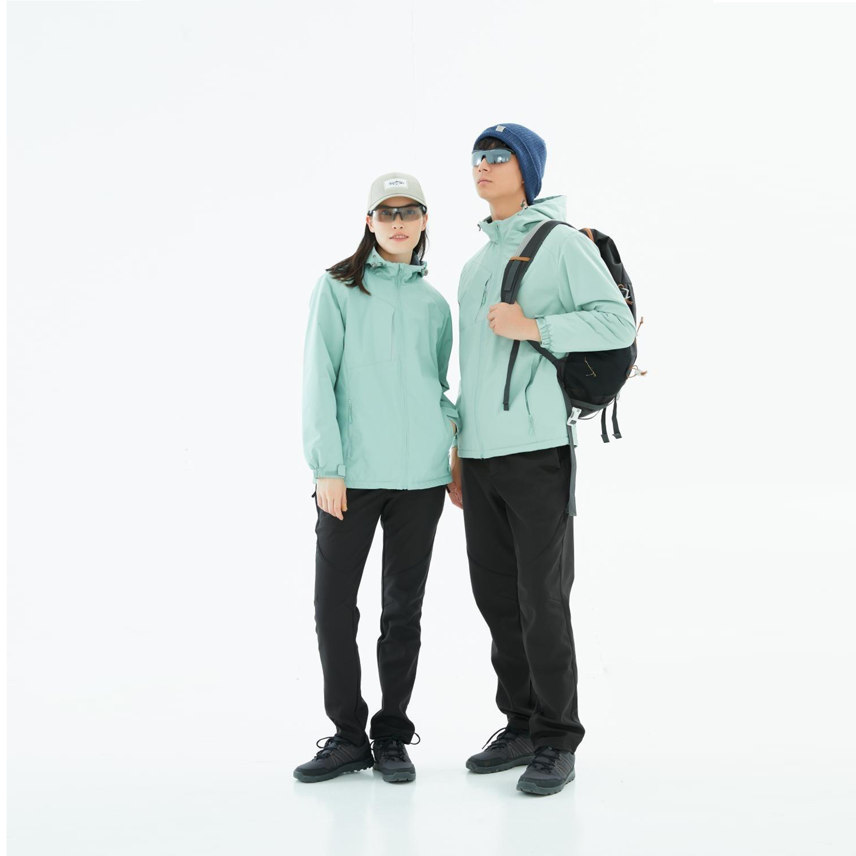full zip hiking jacket