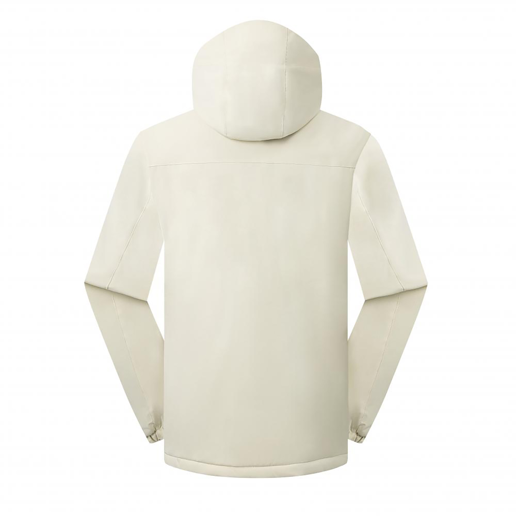 Stylish Lightweight White Rain Jacket for All Weather Conditions