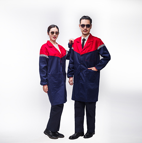 High-Visibility Orange Coveralls for Enhanced Safety and Protection at Work