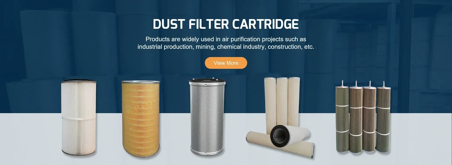 industrial dust collector cartridge filters