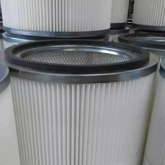pleated polyester filter cartridge