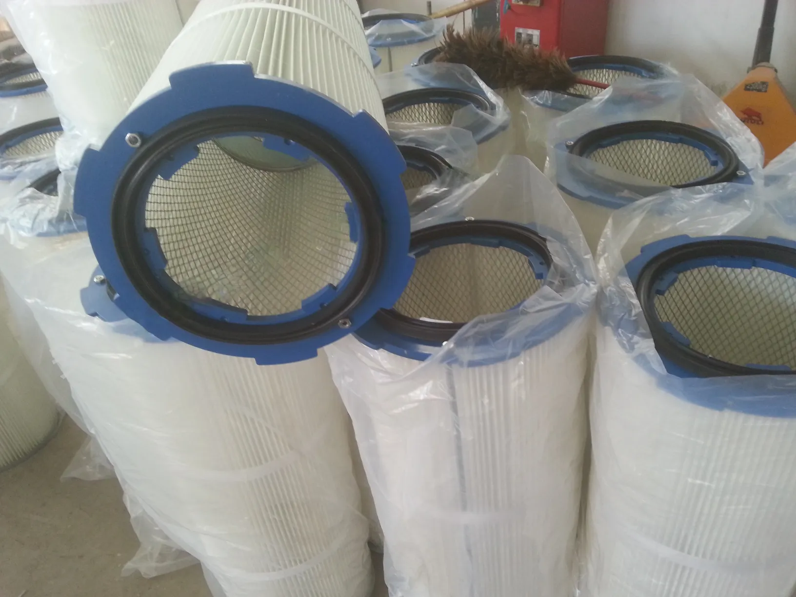 pleated dust collection cartridges