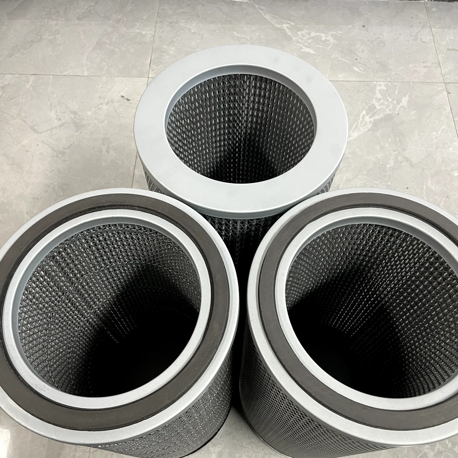 Polyester Pleated Air Filter Cartridge Industrial Filtration