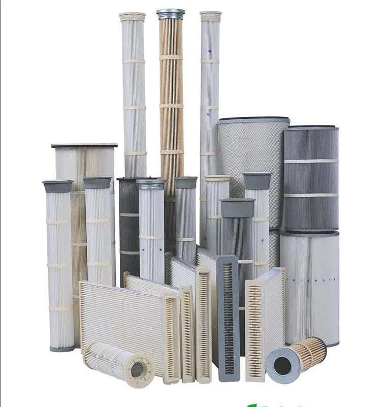 Industrial High-Efficiency Pleated Filter Cartridges for Dust Collectors