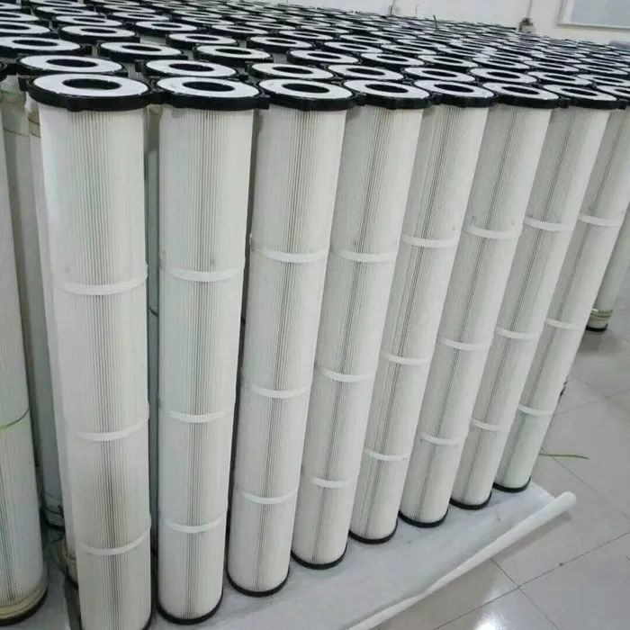 Industrial High-Efficiency Pleated Filter Cartridges for Dust Collectors