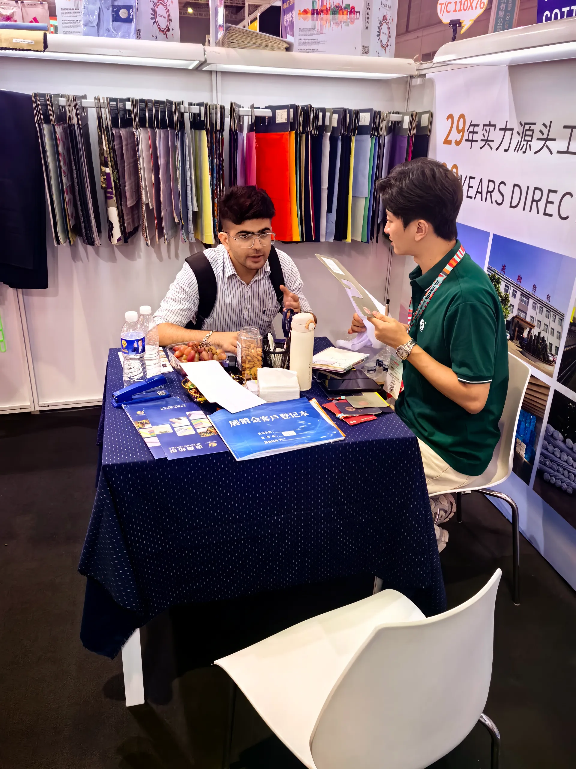 Jiexiang Textile Showcases Fabrics at Shanghai Exhibition – Booth 7.1 J60 