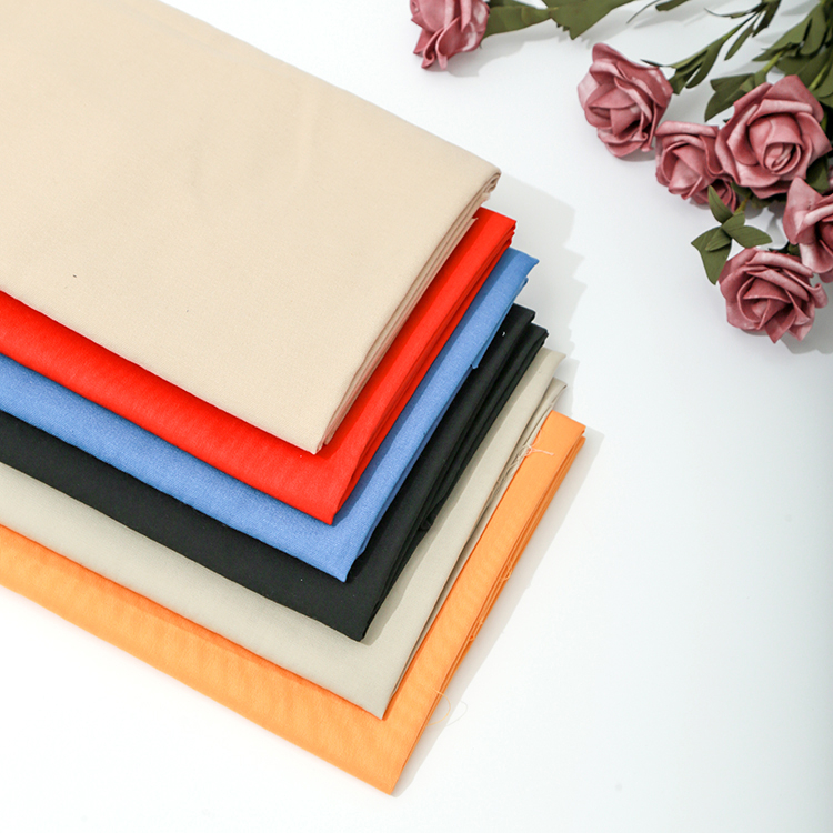 High quality T/C 80/20 21*21 108*58 twill functional fabric weave dyed fabric wholesale for uniform fabric