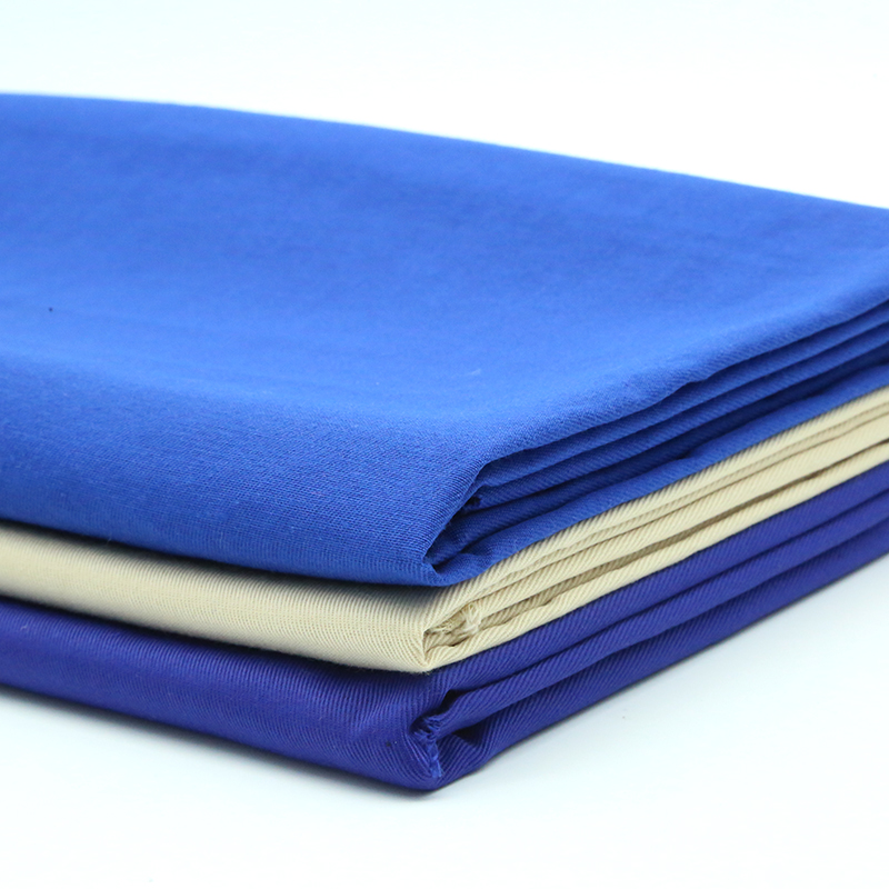 garment textile 20x16+70D 230gsm 150cm khaki cotton 3/1S twill peached woven spandex stretch fabric for pant