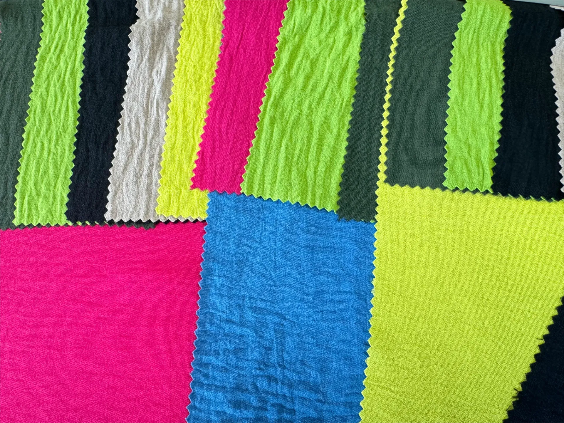 CEY fabric 100% polyester CEY Airflow Crepe printed fabric