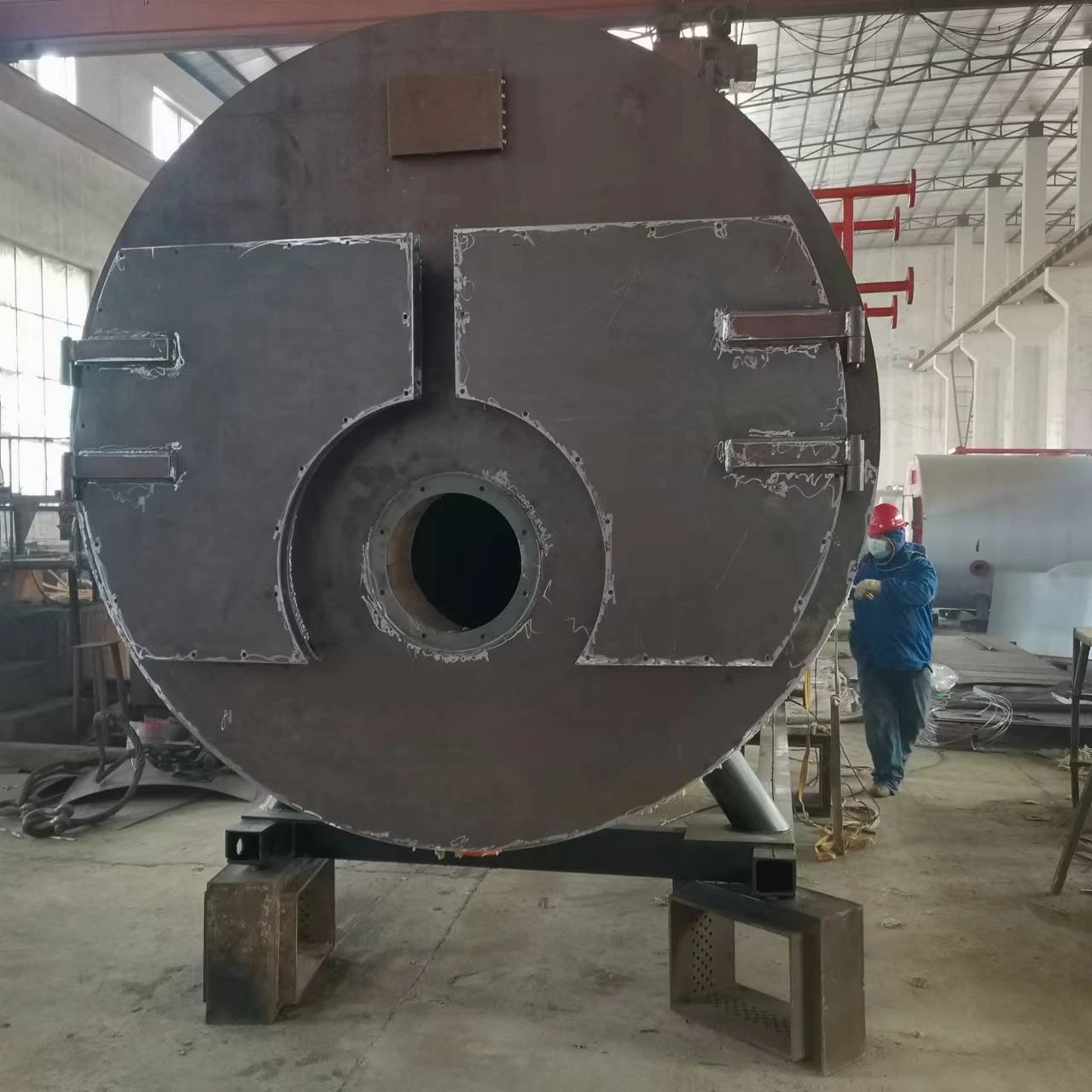 oil fired boiler with domestic hot water