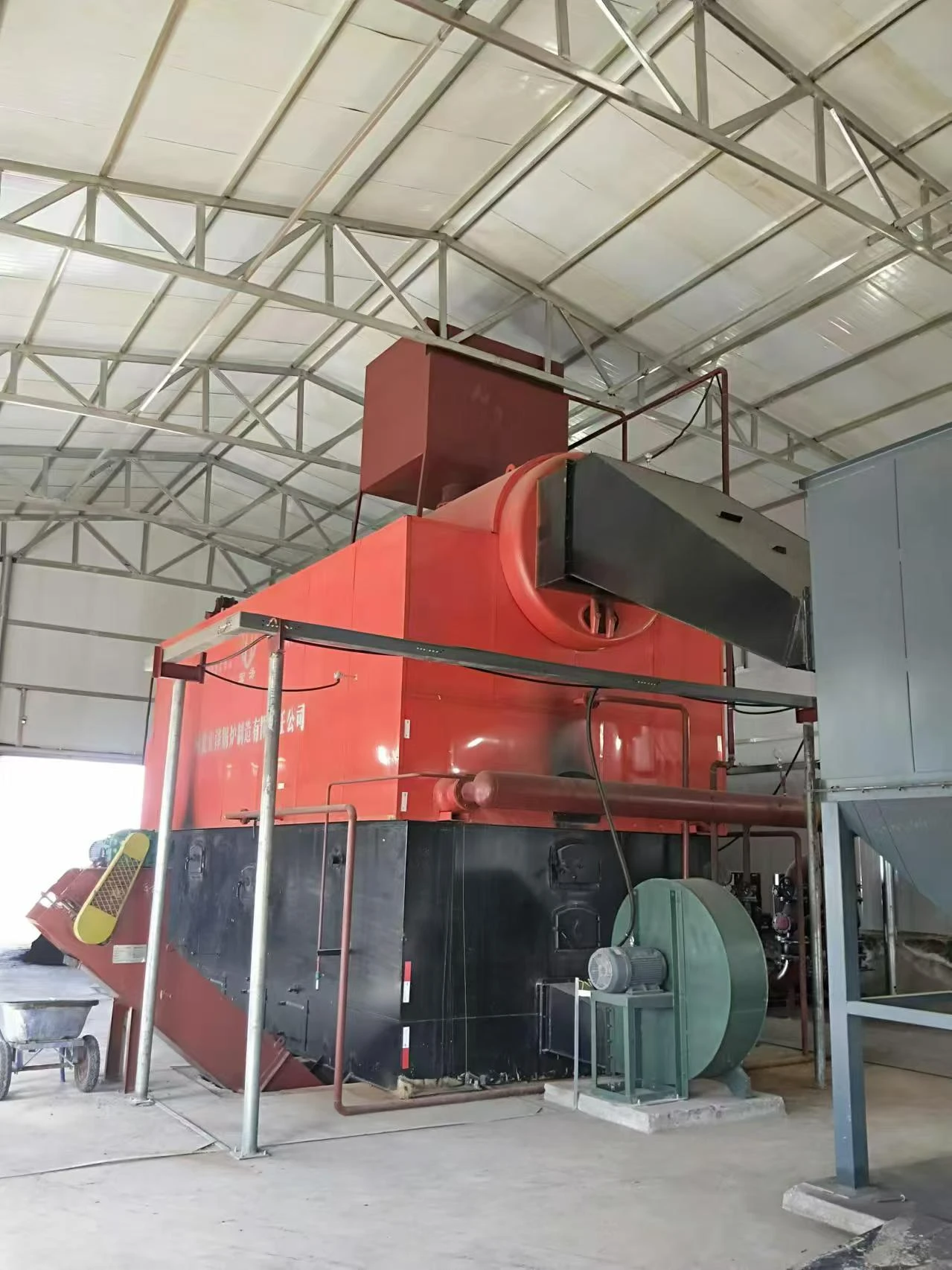 Chaudière à vapeur à biomasse