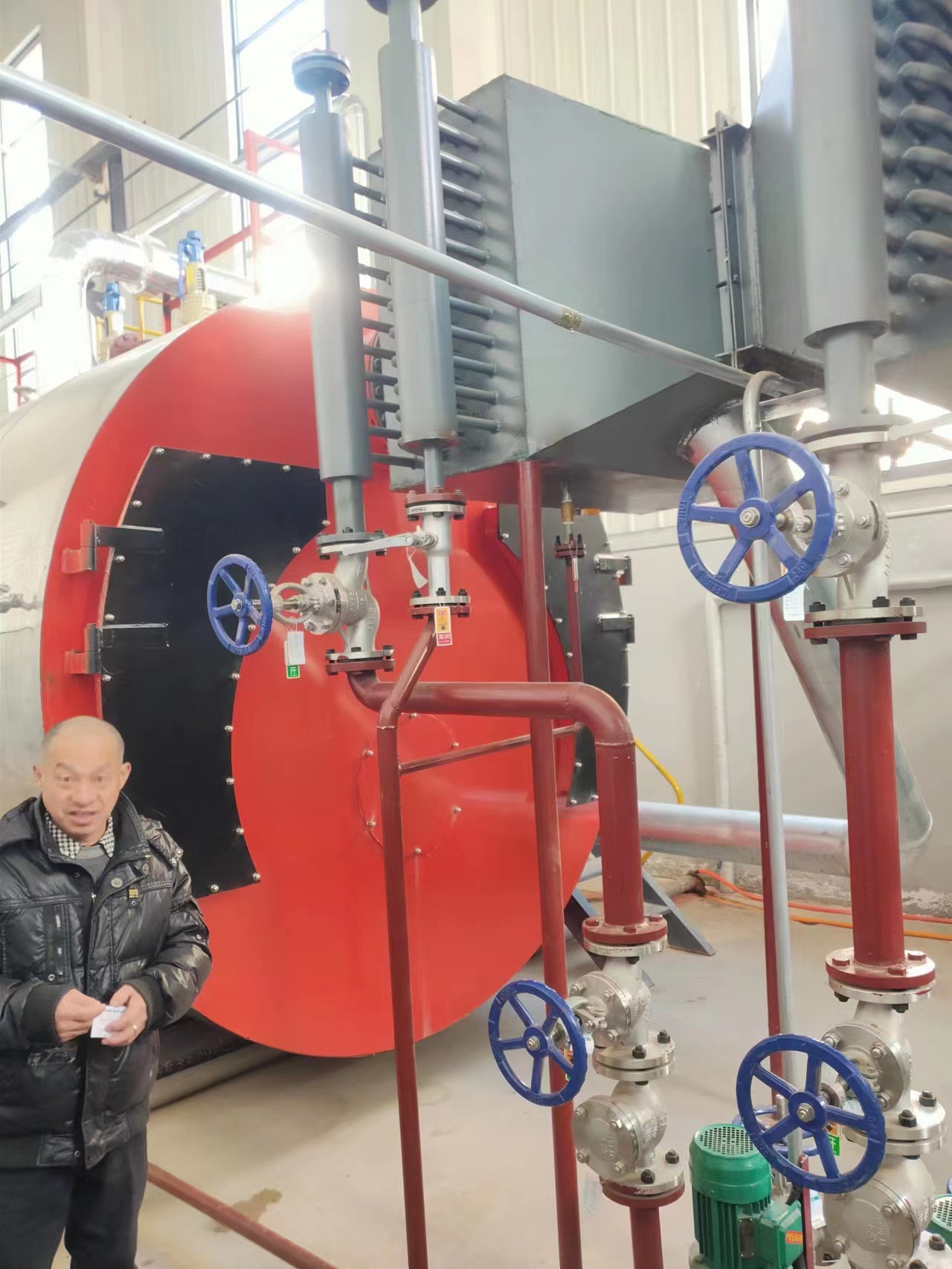10T Diesel Fired Steam Boiler For Beverage Industry