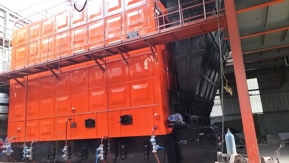40T Biomass Fired Steam Boiler For Food Industry