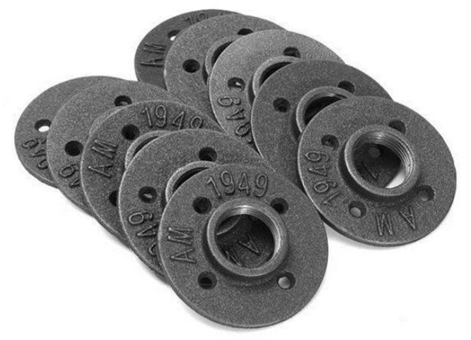 Elevate Your Plumbing with Cast Iron Black Floor Flanges