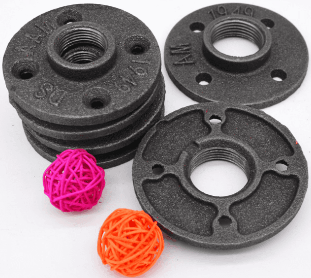 Supplier of Black Color Floor Flanges for Various Applications and Industries