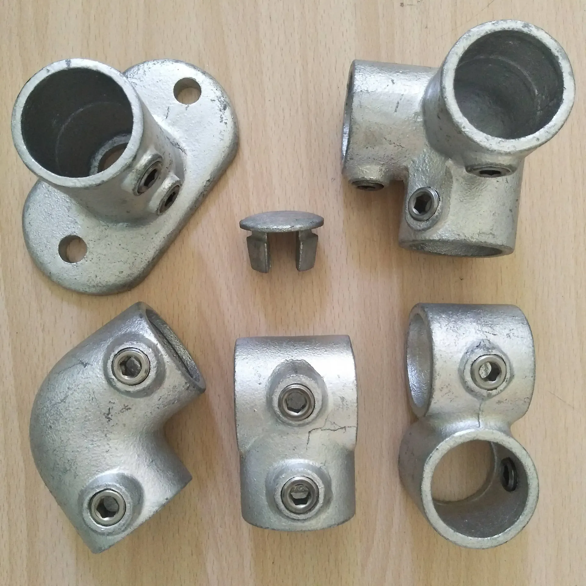Cast iron high pressure pipe clamps fittings