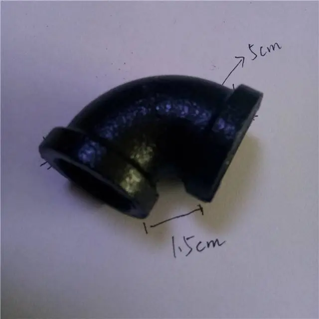 45 Degree Galvanized Elbow Malleable Iron Pipe Fittings Made By Cast Iron Product