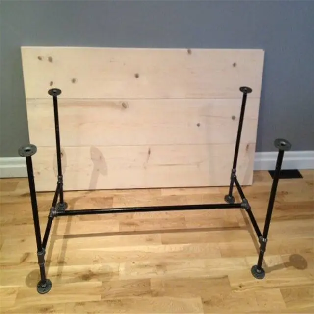 malleable cast iron pipe fittings used for industrial table legs for sale