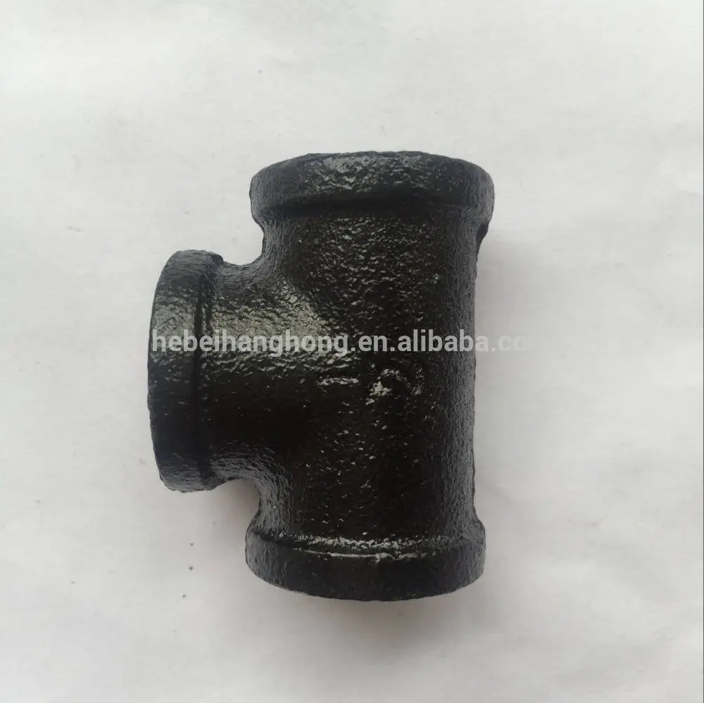 Black Cast iron Pipe Fitting Nipple 3/4
