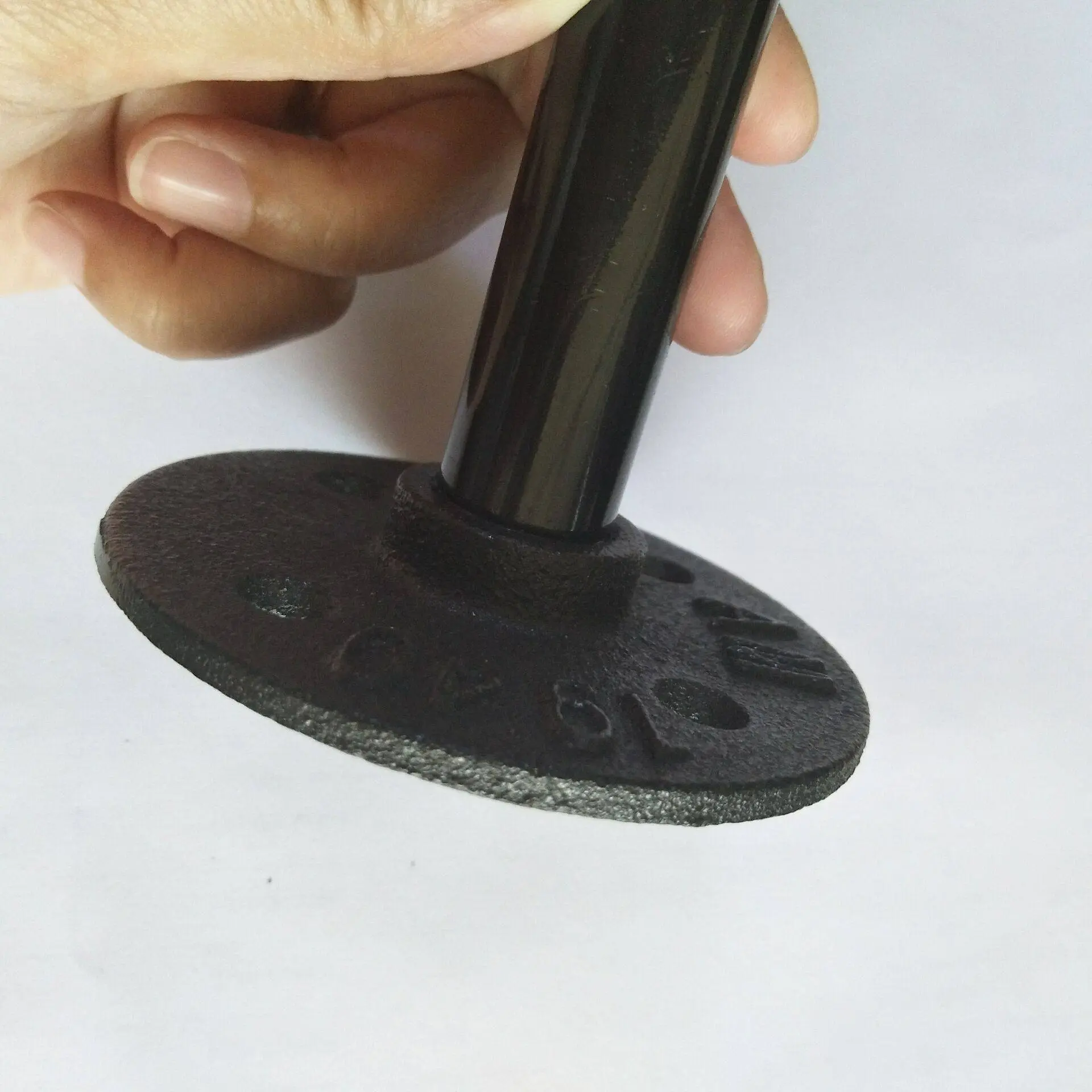 6 inch galvanized npt threaded cast iron pipe end cap