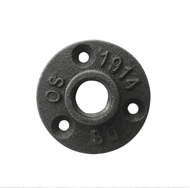 black iron pipe floor flange Npt thread
