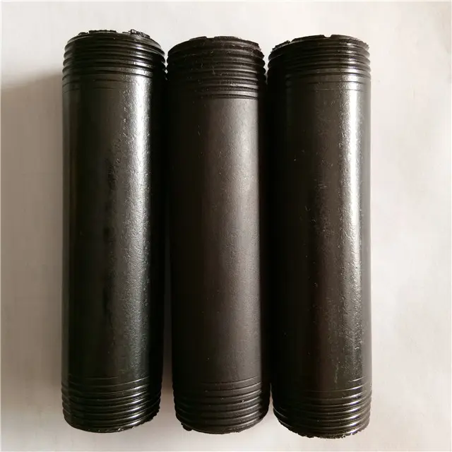 cast iron BSP threaded 3/4 black iron pipe