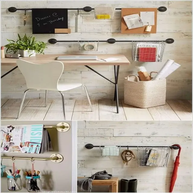 malleable cast iron pipe fittings used for diy pipe computer desk plans