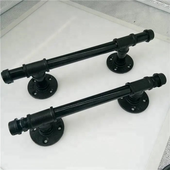 vintage retrostyle ductile cast iron pipe for furniture