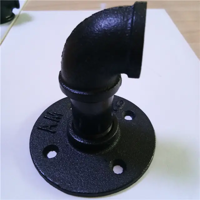 galvanized iron Key Klamp Fitting 90 Degree Three Socket Tee 1