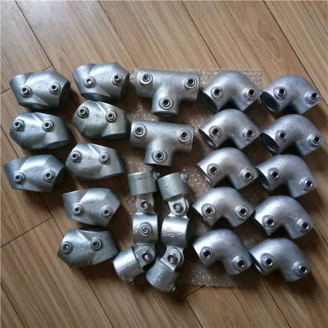 Handrail fittings elbow galvanized pipe