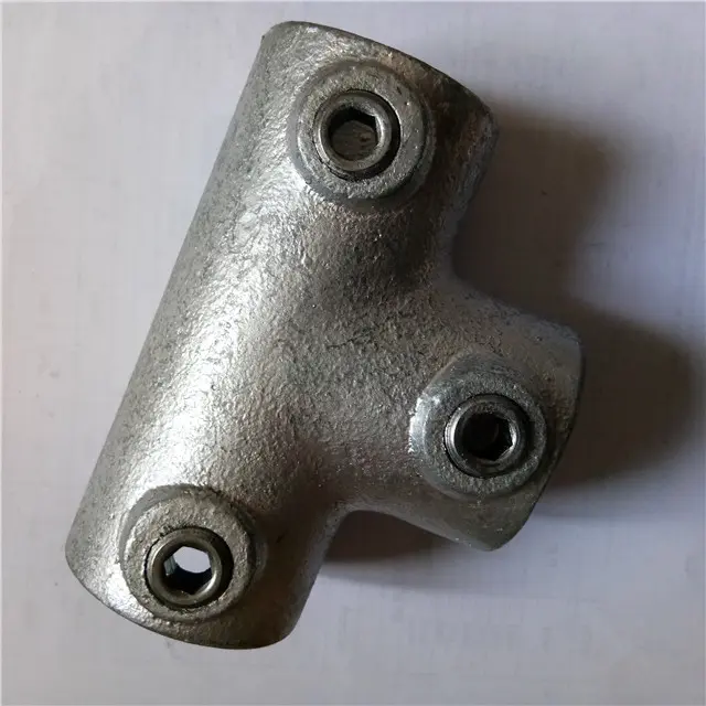 Competitive Price Malleable Iron Key Pipe Clamp/Tee