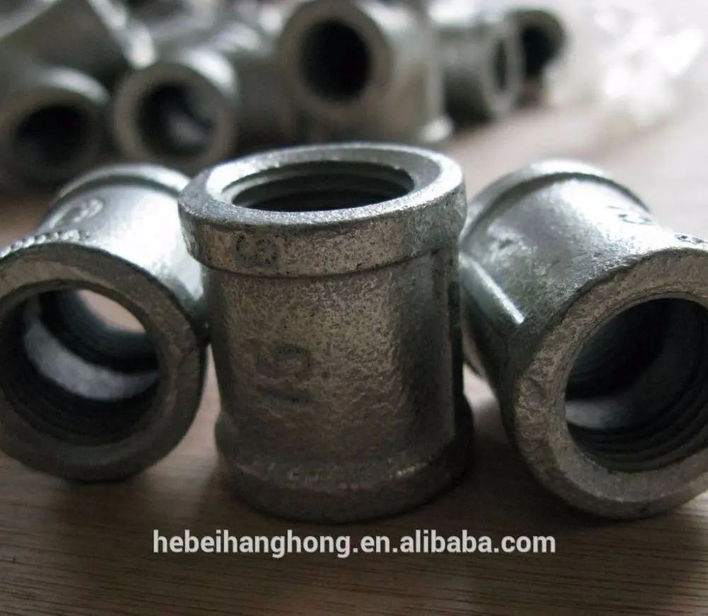 3/4 Inch Coupling Black Malleable Iron Pipe Threaded Fittings